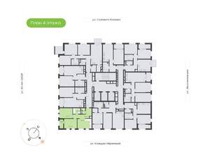 2-к квартира, вторичка, 53м2, 4/24 этаж