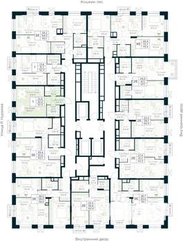Студия квартира, вторичка, 32м2, 16/30 этаж