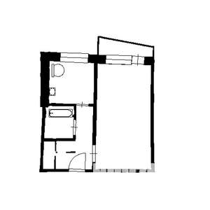1-к квартира, вторичка, 30м2, 7/9 этаж