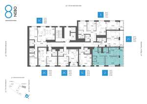 2-к квартира, вторичка, 63м2, 5/17 этаж