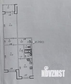 2-к квартира, вторичка, 65м2, 10/10 этаж