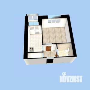 1-к квартира, вторичка, 37м2, 4/9 этаж